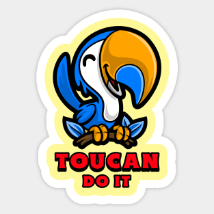 Toucan Do It - Toucan Pun Sticker